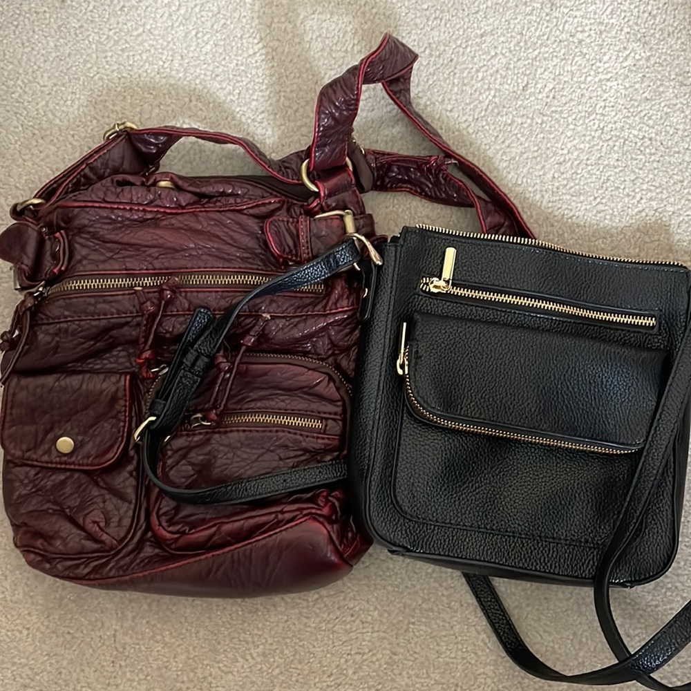 Two for the price of one!!  Cute purses.